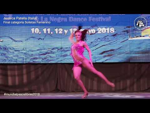 1er Puesto Final Solista Femenino - Jessica Patella - 9º Mundial de Pasos Libres 2018