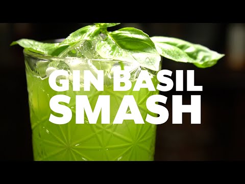 Gin Basil Smash - Wie macht man einen Gin Basil Smash? | Shake It Easy - By Nic Shanker