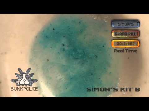 6-APB Pill - Simon's Reagent - Normal Test Kit - Bunk Police