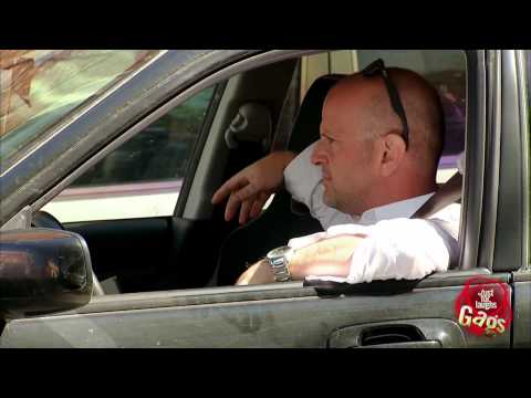 Epic Old Man   Traffic Jam Prank  - 6888