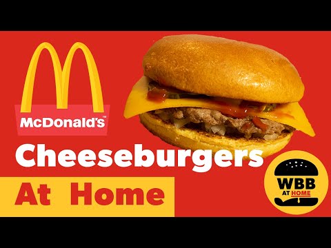 How To Make A McDonald's Cheeseburger At Home - McDonald's Cheeseburger Copycat Recipe