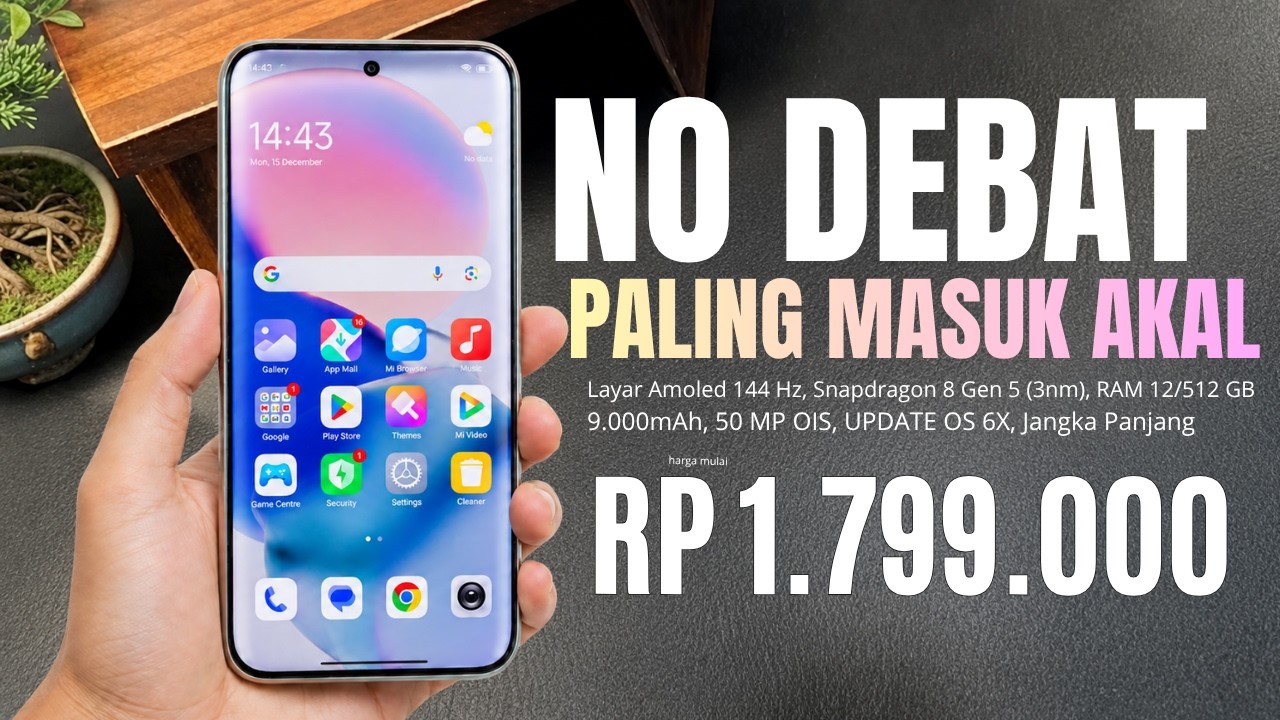 HARGA BAGUS, SPEK MASUK AKAL‼️RAM 12/512 GB, 9000MAH | HP TERBAIK TURUN HARGA PERTENGAHAN 2026