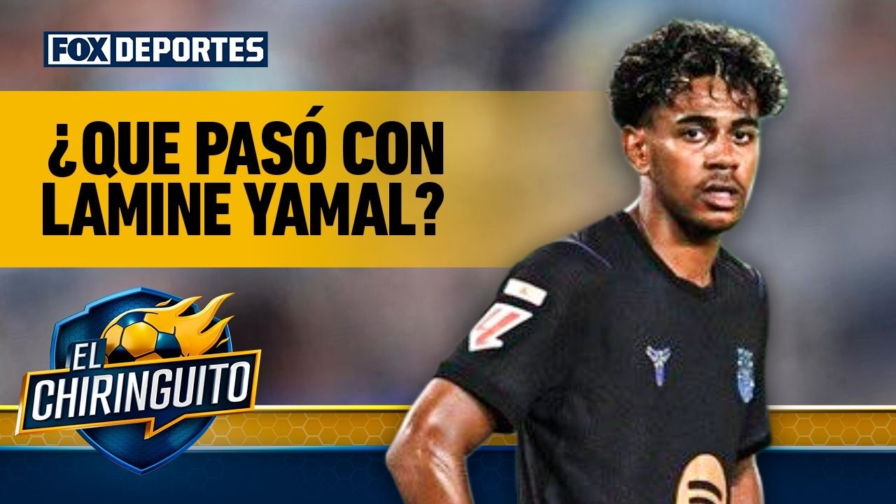 ¿Qué pasó con LAMINE YAMAL? 😳🤔 El '10' del BARCELONA se mostrado MUY SERIO | El Chiringuito