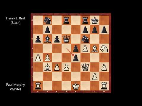 Paul Morphy vs Bird - London (1858) #107