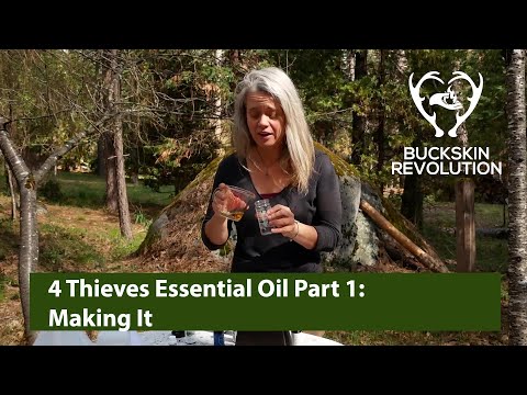 4 Thieves Essential Oil Blend Part 1: Making It
