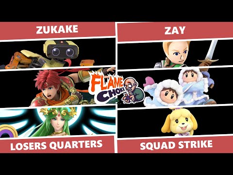 Flame Choke 19: Losers Quarters - Zukake Vs Zay SSBU Squad Strike