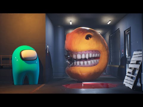 Pacman vs Among Us  Animation [Horror Short Film]