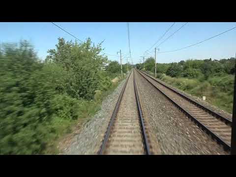 Vlakem z Nymburka do Prahy (Time Lapse)