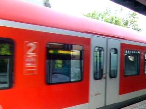 S Bahn Station Giesing - München S6 Richtung Höhenkirchen-Siegertsbrunn