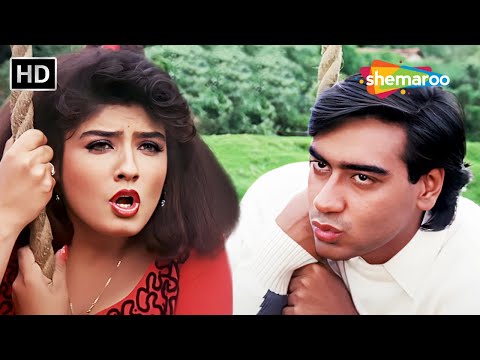 Pyar Ka Nasha Aisa Chadha | Ek Hi Raasta (1993) | Ajay Devgn, Raveena Tandon | Hit Romantic Song