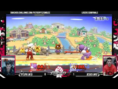 Singles - YF|JFK (Yoshi) Vs. Jesus (Mario) - LSF