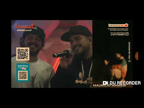 Atitude 67 - Outra vez Ao vivo  feat Maurício Manieri