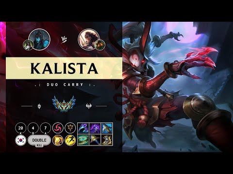 Kalista ADC vs Samira - KR Challenger Patch 14.11