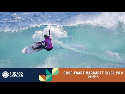 Tyler Wright Powers Through Round One - Drug Aware Margaret River Pro 2017 (W)