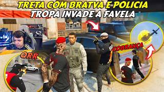 QRR DA TROPA CONTRA PM! | BRATVA S3QUESTROU O BK E INVASÃO NA FAVELA - BKINHO RP CLIP'S