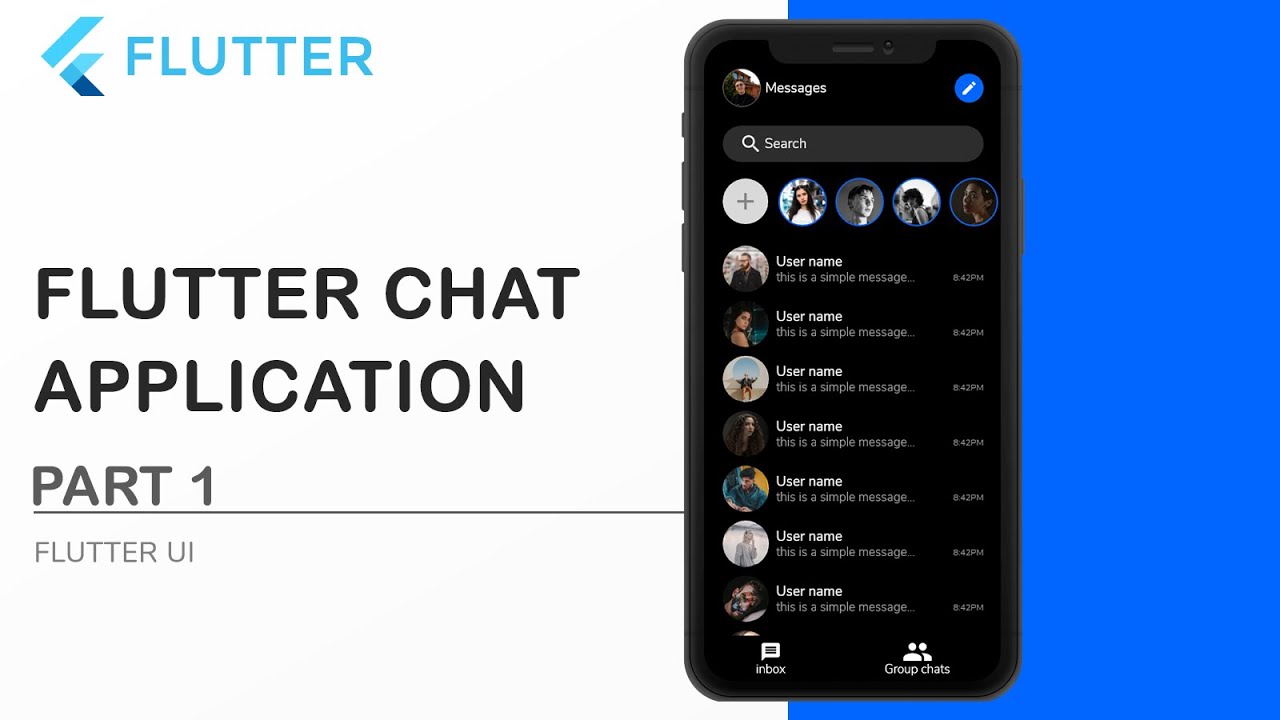 Flutter Chat App UI - Speed Code Tutorial