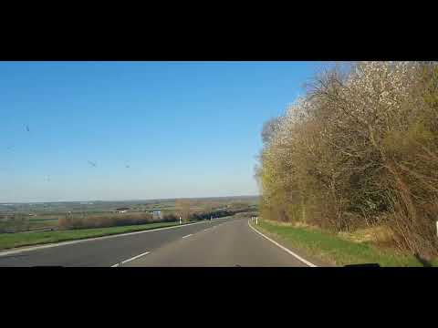 Ehemalige A 8 bei Oberelchingen Richtung München (9 Meter Markierung)