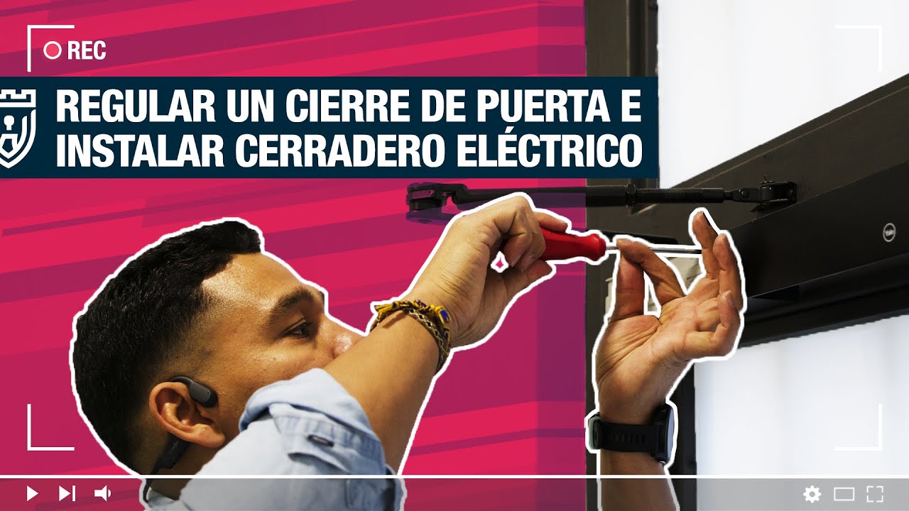 Watch ⚠️Cómo Regular un (Muelle) de PUERTA e INSTALAR un cerradero Eléctrico⚠️ Now ⚠️Cómo Regular un (Muelle) de PUERTA e INSTALAR un cerradero Eléctrico⚠️