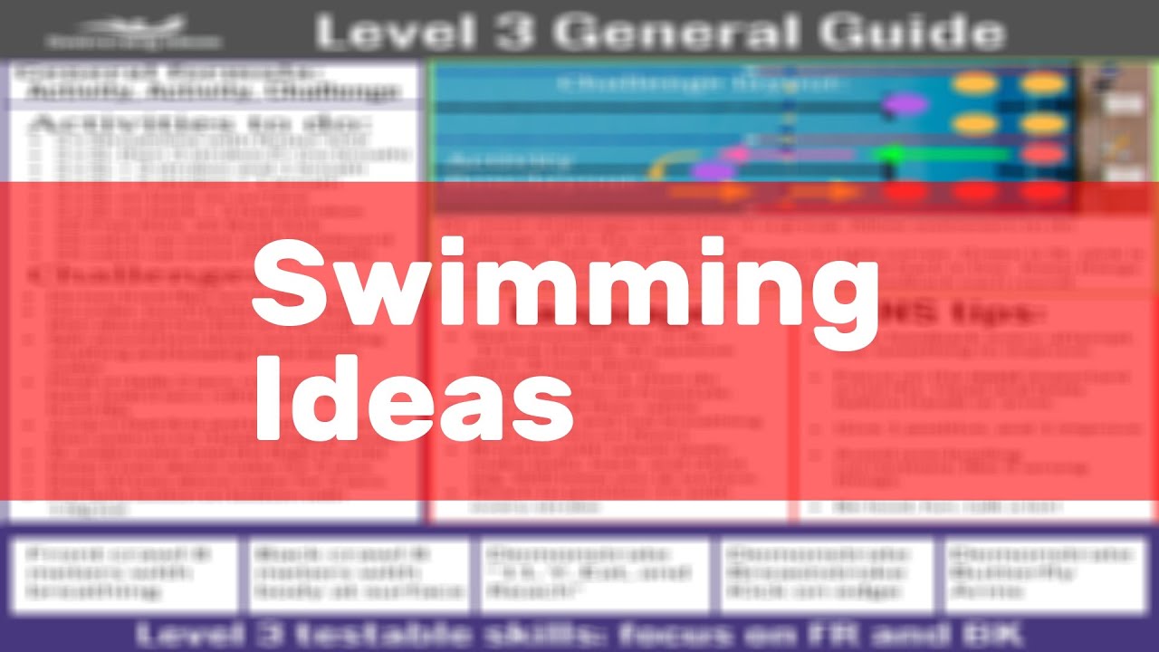 Swimming Ideas