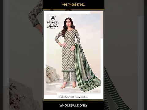 Deeptex Aaliza Vol 13 - Readymade Dress – product video thumbnail