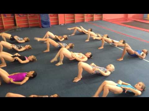 Peninsula Gymanstics Summer Core Workout 2015