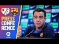 ? LIVESTREAM: XAVI PRESS CONFERENCE (RAYO VALLECANO - BARÇA)
