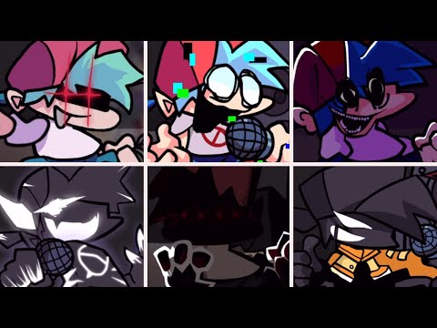 Confronting Yourself but everytime it's Fake Boyfriend turn a Different Skin Mod is used - FNF