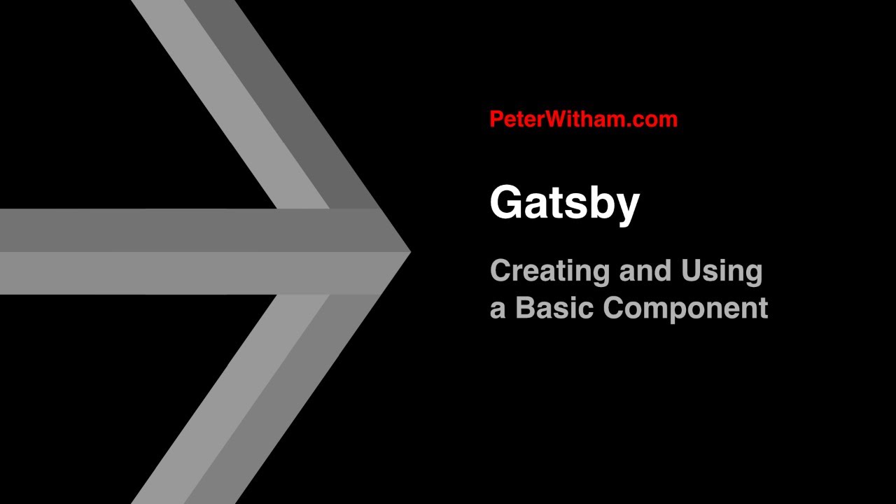 Gatsby - 03: Site Layout and Basic Component Creation