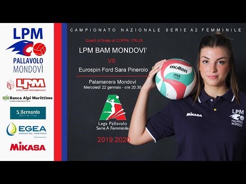 Live streaming di LPM BAM Mondovì - Eurospin Ford Sara Pinerolo