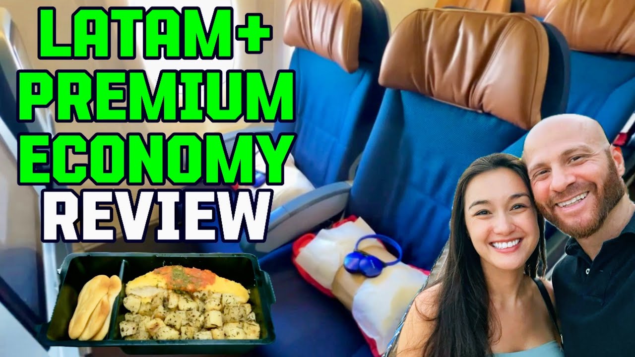 LATAM Premium Economy Review | LATAM Plus | Worth It? #latam #colombia #travelblogger