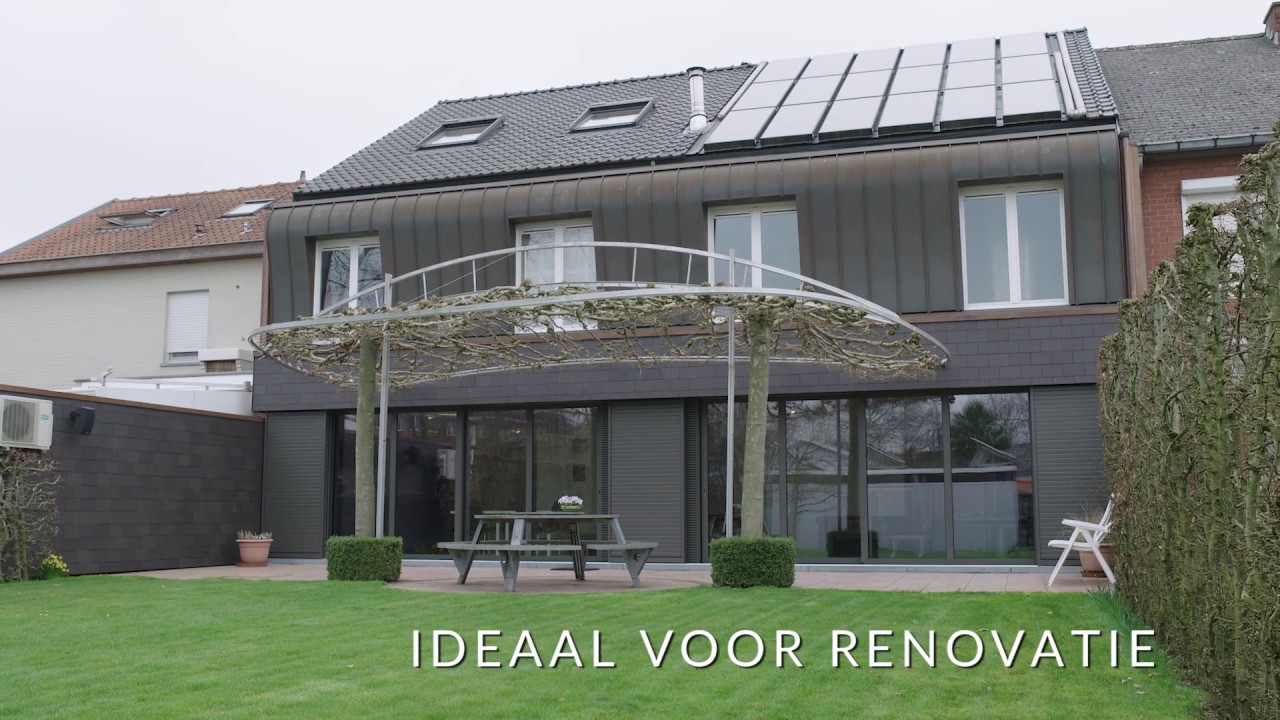 RENOVATIE: ALUMINIUM SCHUIFRAAM CONFORT SMARTLINE