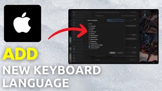 Download the video "How To Add The New Language On The Keyboard On The Mac"