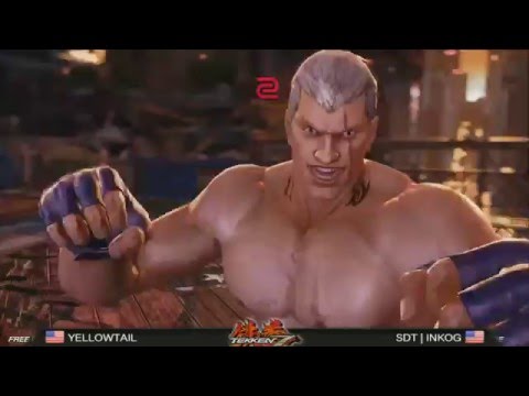 TEKKEN 7: Yellowtail VS. SDT Inkognito | Top 16 | Northwest Majors 2016