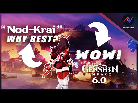 Analyzing Nod Krai - Artistic Map Ideas | Genshin Impact