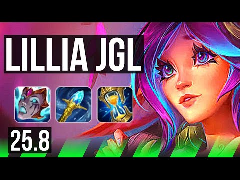 LILLIA vs VOLIBEAR (JGL) | Godlike | EUW Master | 25.8