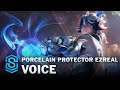Voice - Porcelain Protector Ezreal - English