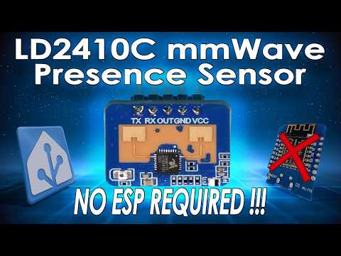 The Best way to use LD2410C mmWave Sensors. Home Assistant Tutorial