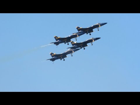 Blue Angels US Navy and Marine corps 2023 San Francisco Fleet Week Airshow Highlights !!