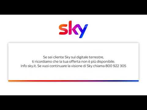 Sky Italia - 01 Aprile 2022 cessazione del servizio sul digitale terrestre