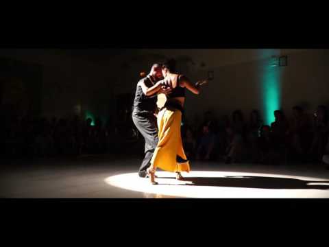  Michalis Souvleris  and  Maria Kalogera  are  dancing  at  A los amigos tango festival  in  2016