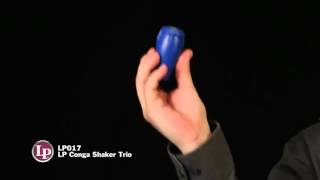 Video thumbnail for LP Conga Shaker Trio LP017 by BonsSonsMusical