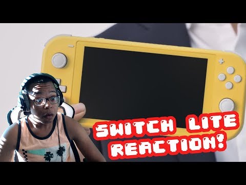 Nintendo Switch Lite FIRST LOOK REACTION!