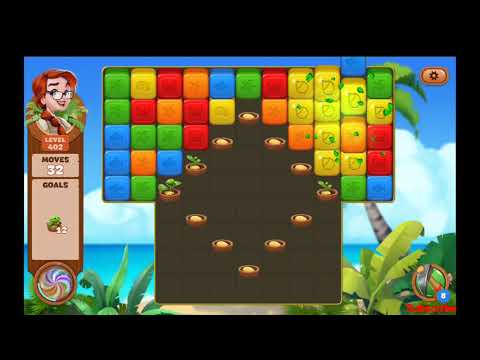 Lost Island Blast Adventure Level 402 NO BOOSTERS - A S GAMING