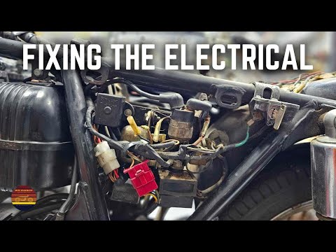 CB750 Chopper Revival - Fixing The Electrical!