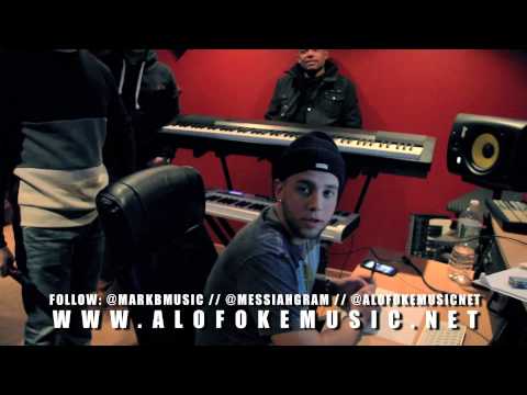 Mark B ft Messiah - De La Mano (Studio Recording Session)