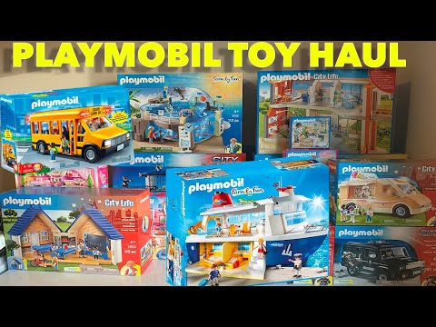 HUGE Playmobil Playsets Toy Haul | The Toys Collector Videos