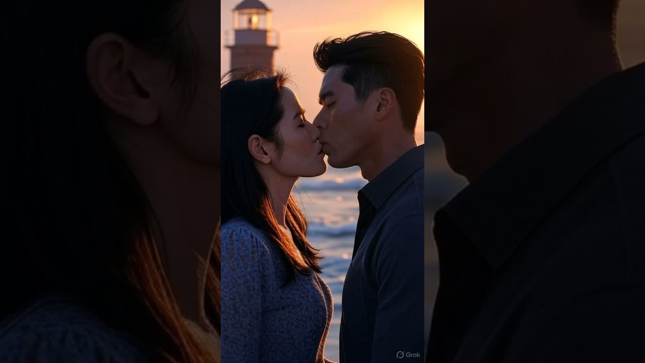 Hyun Bin & Son Ye-Jin Lighthouse Kiss
