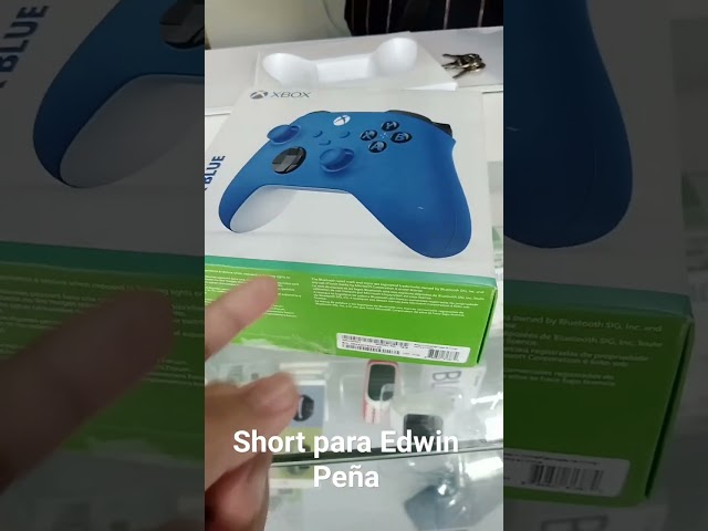 Vídeo relacionado con Xbox Mando Shock Blue + Game Pass Ultimate | Suscripción de 1 mes