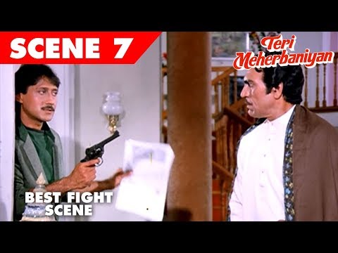 Teri Meherbaniyan | Hindi Movie | Jackie Shroff, Poonam Dhillon | Best Fight Scene 7