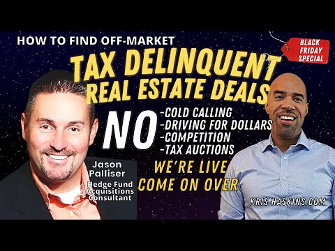 , title : 'How to find Tax Delinquent Real Estate Deals'